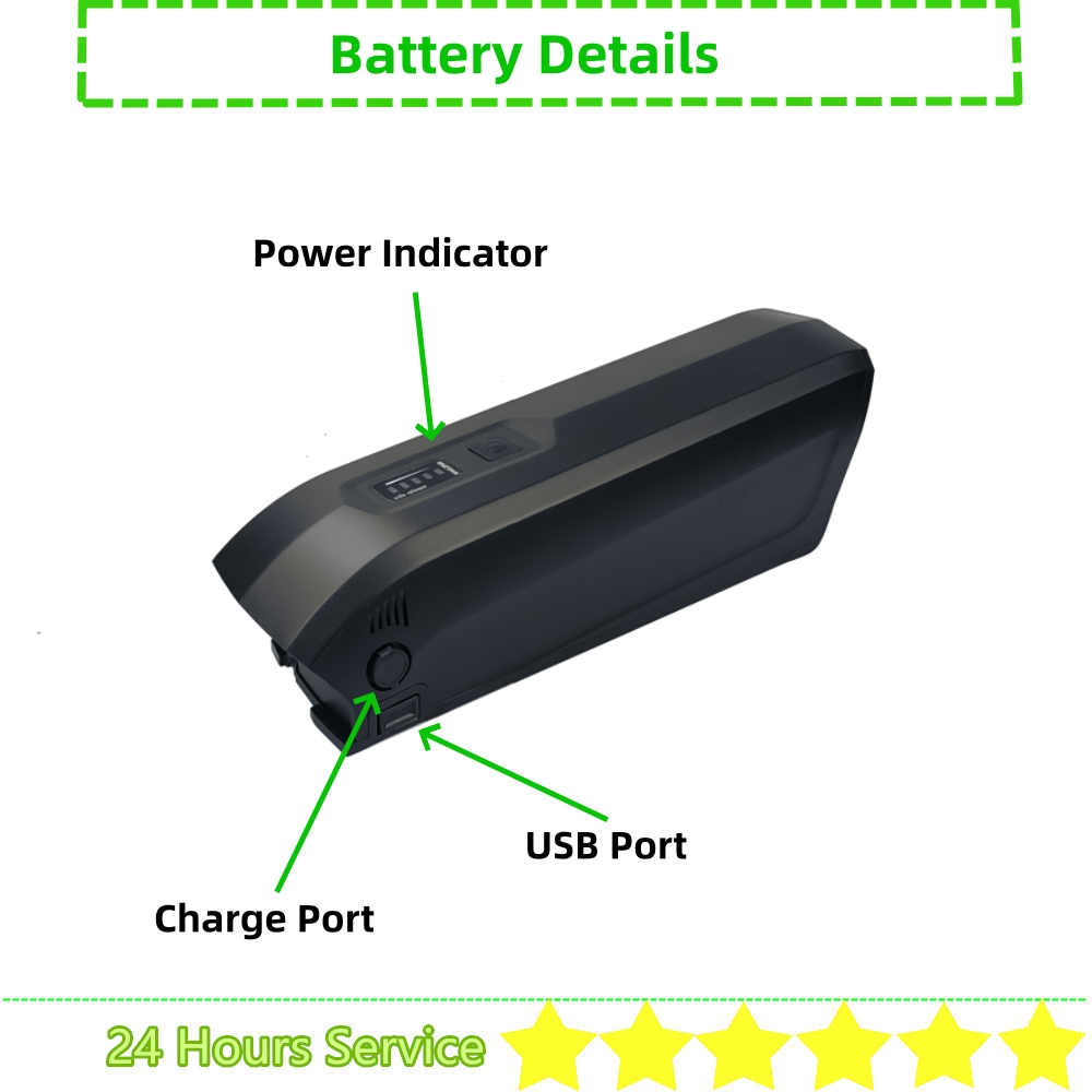36V Ebike Battery Hailong 2 Si - огляд і ціна Ebike Battery 48V 20Ah Hailong