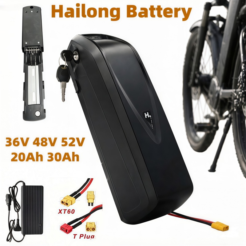 Multi-Size Ebike Battery Hailo - огляд і ціна Ebike Battery 48V 20Ah Hailong