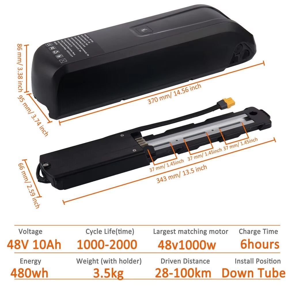 New Hailong EBike Battery 36V  - огляд і ціна Ebike Battery 48V 20Ah Hailong