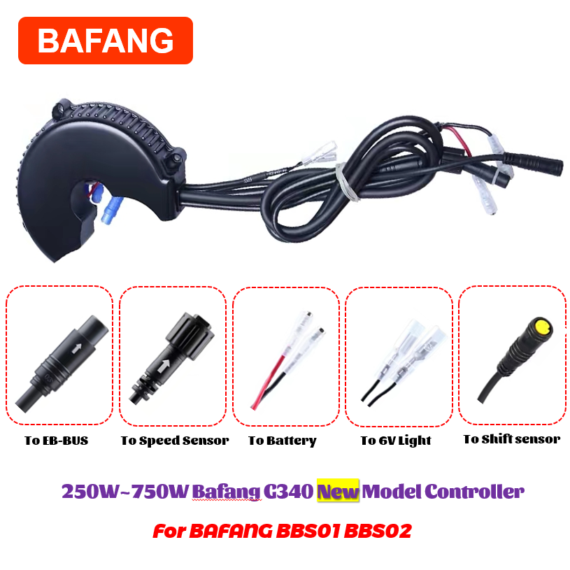 Bafang BBS01 BBS01B BBS02 BBS0 - огляд і ціна Bafang Bbshd 1000W Conversion Kit