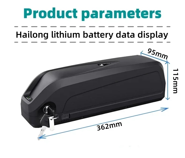 Versatile Hailong Battery, Mul - огляд і ціна Ebike Battery 48V 20Ah Hailong