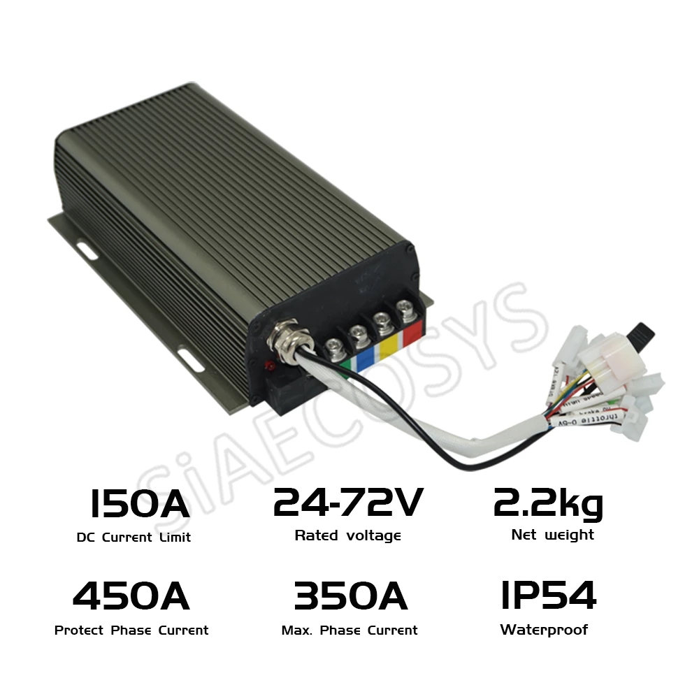 Sabvoton SVMC72150 72V 150A Si - огляд і ціна Bldc Controller 72V 150A Sabvoton