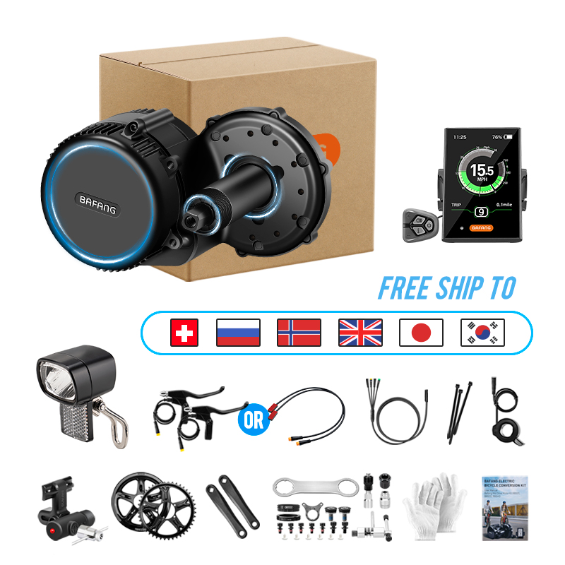Bafang UART Mid Drive Motor 75 - огляд і ціна Bafang Bbs02B 48V 750W Mid Drive Kit