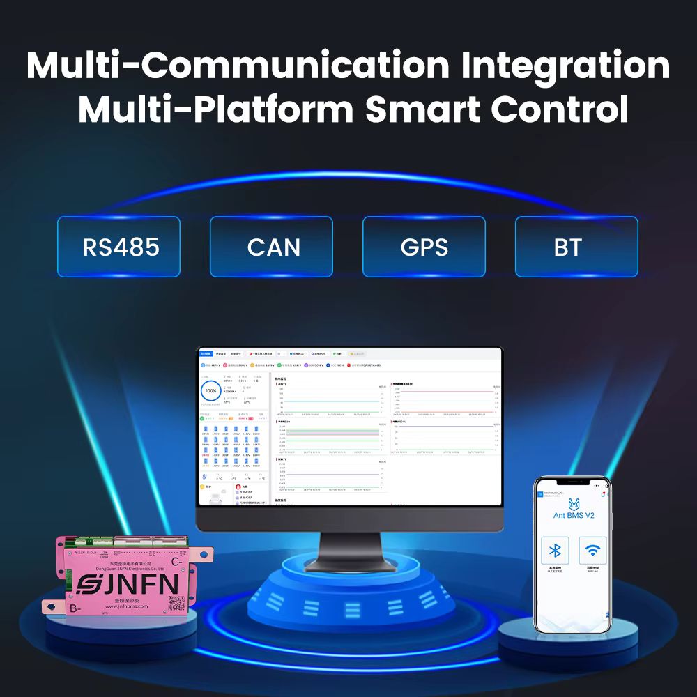 ANT BMS 1A Active Balance Lith - огляд і ціна Smart Bms 72V 20S 150A Bluetooth